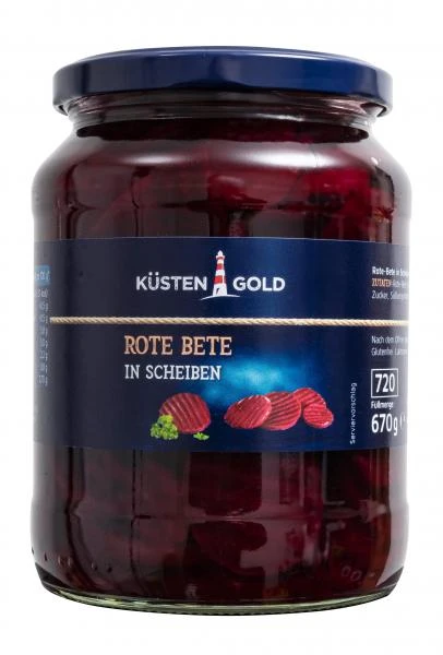 Küstengold Rote Bete In Scheiben 1 Küstengold Rote Bete In Scheiben