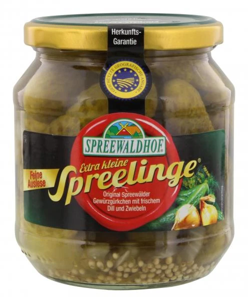 Spreewaldhof Spreelinge Echte Spreewälder Gurken Handverlesen 1 Spreewaldhof Spreelinge Echte Spreewälder Gurken Handverlesen