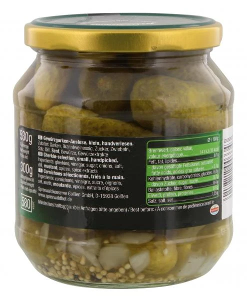 Spreewaldhof Spreelinge Echte Spreewälder Gurken Handverlesen 2 Spreewaldhof Spreelinge Echte Spreewälder Gurken Handverlesen – Bild 2