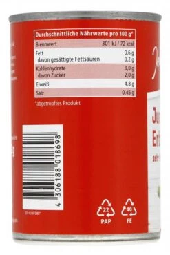 Jeden Tag Erbsen Sehr Fein -Günstiges Essen Verkaufsgeschäft 4502040366 4306188018698 03