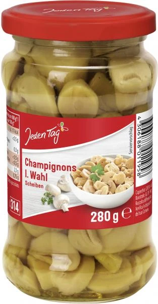 Jeden Tag Champignons In Scheiben 1. Wahl 1 Jeden Tag Champignons In Scheiben 1. Wahl