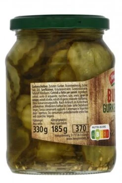 Hengstenberg Burger Gurken 5 Hengstenberg Burger Gurken -Günstiges Essen Verkaufsgeschäft 4502040604 4008100140660 03