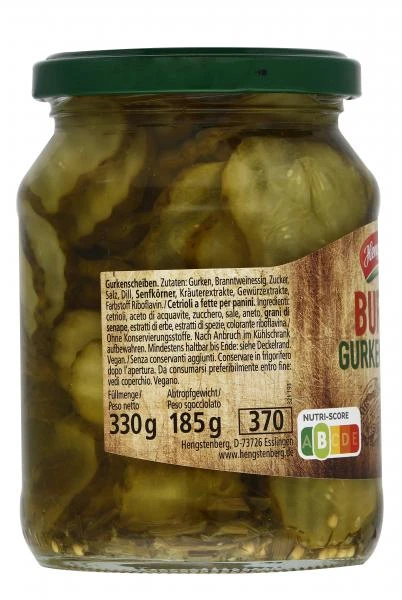 Hengstenberg Burger Gurken 3 Hengstenberg Burger Gurken – Bild 3