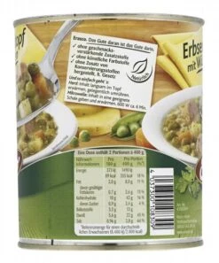 Erasco Erbsen-Eintopf Mit Würstchen -Günstiges Essen Verkaufsgeschäft 4502050062 4037300108309 03.jpg