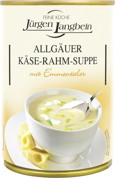 Jürgen Langbein Allgäuer Käse-Rahm-Suppe 1 Jürgen Langbein Allgäuer Käse-Rahm-Suppe