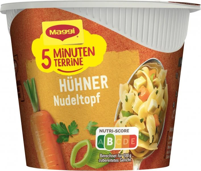 Maggi 5 Minuten Terrine Hühner Nudeltopf 2 Maggi 5 Minuten Terrine Hühner Nudeltopf – Bild 2