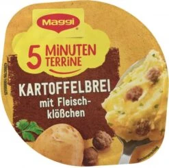 Maggi 5 Minuten Terrine Kartoffelbrei Mit Fleischklößchen -Günstiges Essen Verkaufsgeschäft 4502050193 7613035509092 03.jpg