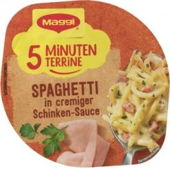 Maggi 5 Minuten Terrine Spaghetti In Cremiger Schinkensauce 7 Maggi 5 Minuten Terrine Spaghetti In Cremiger Schinkensauce -Günstiges Essen Verkaufsgeschäft 4502050398 4005500339458 03.jpg