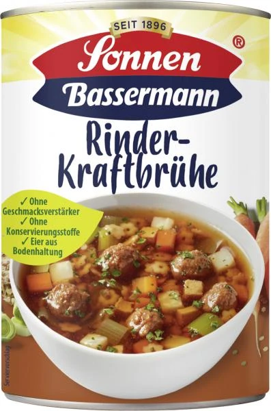 Sonnen Bassermann Rinder Kraftbrühe 1 Sonnen Bassermann Rinder Kraftbrühe