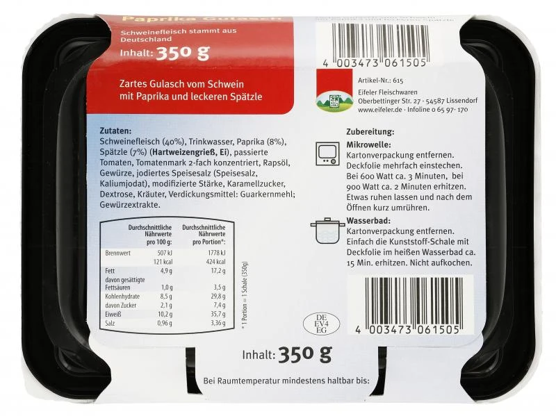 Eifel Mr. Fix Paprika Gulasch Deftig-kräftig 2 Eifel Mr. Fix Paprika Gulasch Deftig-kräftig – Bild 2