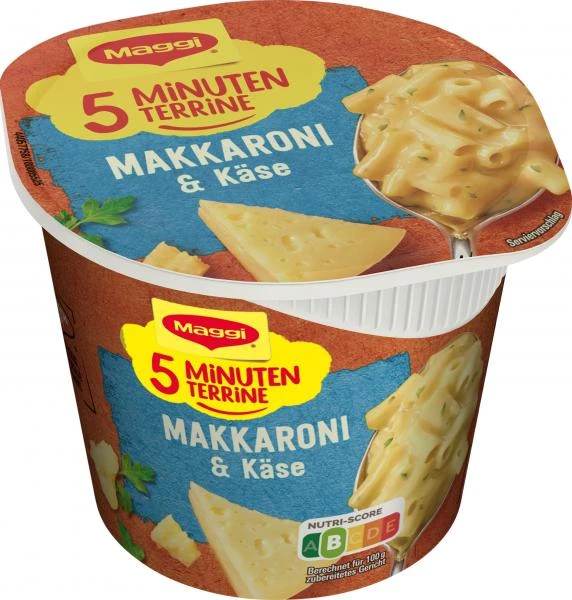 Maggi 5 Minuten Terrine Makkaroni & Käse 1 Maggi 5 Minuten Terrine Makkaroni & Käse