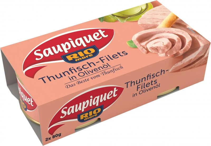 Saupiquet Thunfisch-Filets In Olivenöl 1 Saupiquet Thunfisch-Filets In Olivenöl