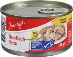 Jeden Tag Thunfischfilets In Öl