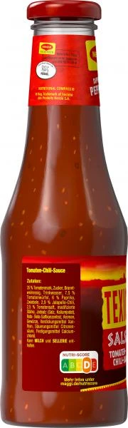 Maggi Texicana Salsa, Pikante Scharfe Chili Und Tomaten Sauce, Würzsauce 3 Maggi Texicana Salsa, Pikante Scharfe Chili Und Tomaten Sauce, Würzsauce – Bild 3