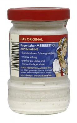 Schamel Bayerischer Meerrettich Alpensahne -Günstiges Essen Verkaufsgeschäft 4502080072 4000515007026 03.jpg
