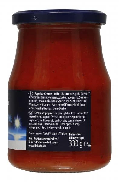 Liakada Paprika-Ajvar Mild 2 Liakada Paprika-Ajvar Mild – Bild 2