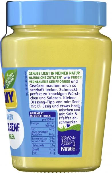 Thomy Delikatess Senf Mittelscharf 3 Thomy Delikatess Senf Mittelscharf – Bild 3