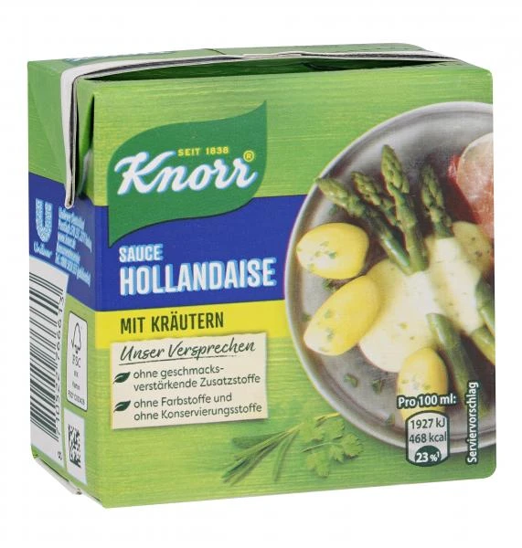 Knorr Sauce Hollandaise Mit Kräutern 1 Knorr Sauce Hollandaise Mit Kräutern