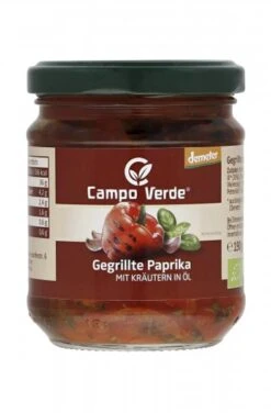 Campo Verde Demeter Gegrillte Paprika In Öl