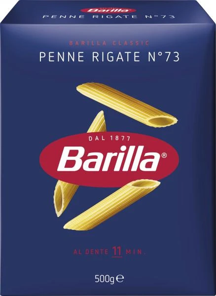 Barilla Pasta Nudeln Penne Rigate No 73 1 Barilla Pasta Nudeln Penne Rigate No 73