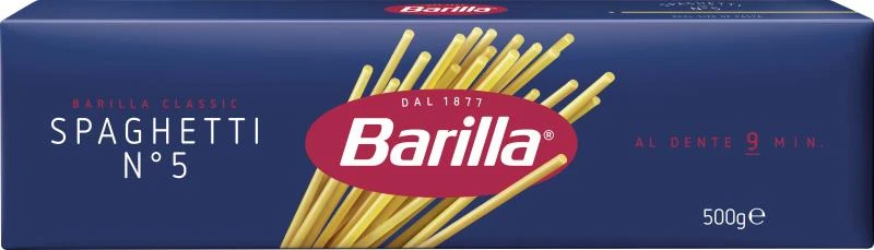 Barilla Pasta Nudeln Spaghetti No. 5 1 Barilla Pasta Nudeln Spaghetti No. 5