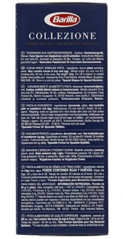 Barilla Collezione Pasta Nudeln Lasagne N. 189 8 Barilla Collezione Pasta Nudeln Lasagne N. 189 -Günstiges Essen Verkaufsgeschäft 4502110618 8076809523738 04.jpg