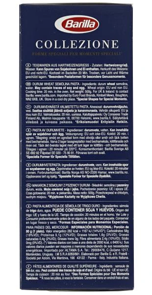 Barilla Collezione Pasta Nudeln Lasagne N. 189 4 Barilla Collezione Pasta Nudeln Lasagne N. 189 – Bild 4