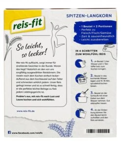 Reis-fit Spitzen-Langkorn-Reis Kochbeutel -Günstiges Essen Verkaufsgeschäft 4502110628 4006237090025 03.jpg