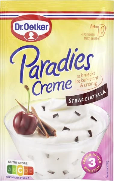 Dr. Oetker Paradies Creme Stracciatella 1 Dr. Oetker Paradies Creme Stracciatella