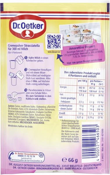 Dr. Oetker Paradies Creme Stracciatella 2 Dr. Oetker Paradies Creme Stracciatella – Bild 2