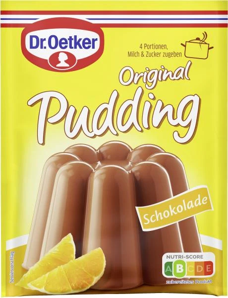 Dr. Oetker Original Pudding Schokolade 1 Dr. Oetker Original Pudding Schokolade
