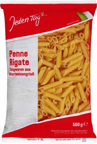 Jeden Tag Penne Rigate 1 Jeden Tag Penne Rigate