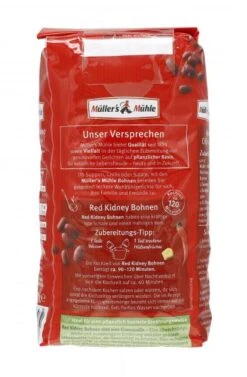 Müller's Mühle Red Kidney Bohnen -Günstiges Essen Verkaufsgeschäft 4502111722 4000286217082 03