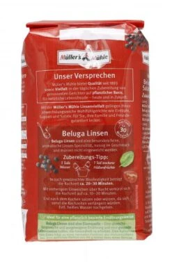 Müller's Mühle Beluga Linsen 6 Müller's Mühle Beluga Linsen -Günstiges Essen Verkaufsgeschäft 4502112326 4000286231873 03