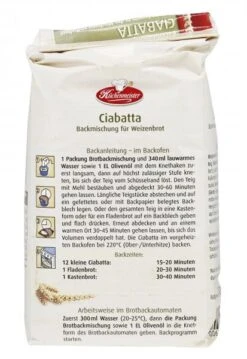 Küchenmeister Backmischung Ciabatta 6 Küchenmeister Backmischung Ciabatta -Günstiges Essen Verkaufsgeschäft 4502113462 4006363101473 03.jpg