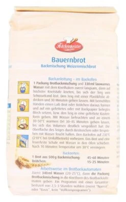 Küchenmeister Backmischung Bauernbrot -Günstiges Essen Verkaufsgeschäft 4502113464 4006363101404 03.jpg