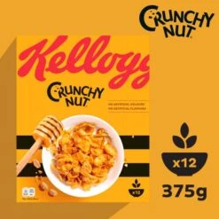 Kellogg's Crunchy Nut Cerealien -Günstiges Essen Verkaufsgeschäft 4502114137 5059319016818 06