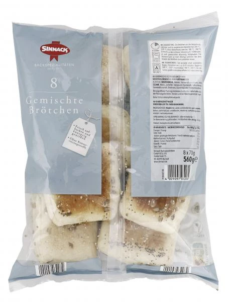 Sinnack Gemischte Brötchen 2 Sinnack Gemischte Brötchen – Bild 2