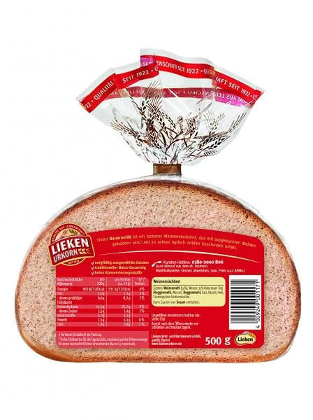 Lieken Urkorn Bauernmild 2 Lieken Urkorn Bauernmild – Bild 2