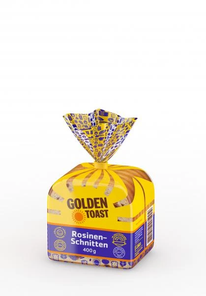 Golden Toast Rosinen-Schnitten 1 Golden Toast Rosinen-Schnitten