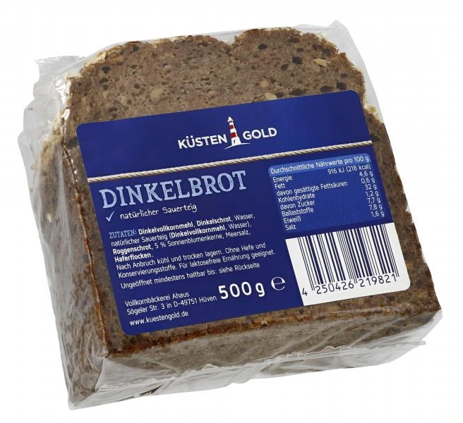 Küstengold Dinkelbrot 1 Küstengold Dinkelbrot