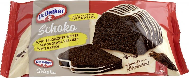 Dr. Oetker Kuchen Schoko Mit Weißer Schokoladenglasur 1 Dr. Oetker Kuchen Schoko Mit Weißer Schokoladenglasur